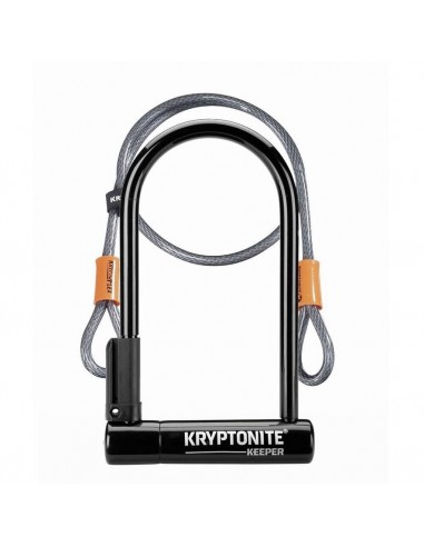 Kryptonite New-U Keeper 12 Standard U-Lock avec 4' Flex sur le site 