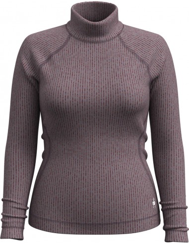 Women's thermal merino rib turtleneck offre 