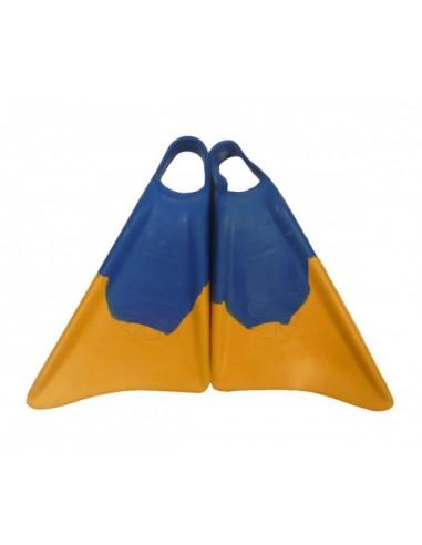 PALMES BODYBOARD MAKAPUU SWFINS CHURCHILL BLEU ORANGE Par le système avancé 