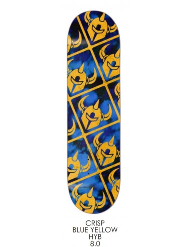 Plateau de skate Darkstar 8.0 Crisp Blue Yellow Hyb prix pour 