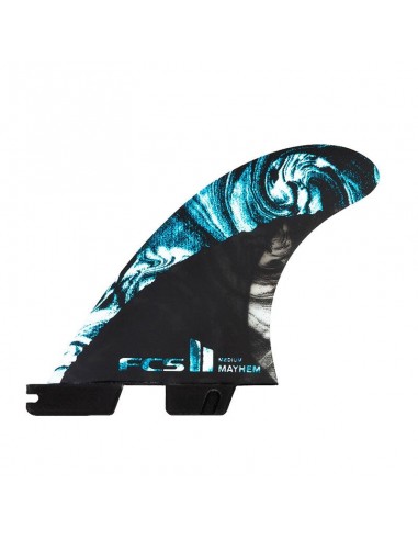 Dérives surf FCS II MB PC CARBON MEDUIM BLUE TRI FINS Les magasins à Paris et en Île-de-France