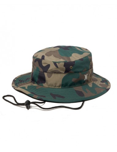 CHAPEAU BOB SURF HURLEY BACK COUNTRY BOONIE CAMO GREEN des créatures d'habitude