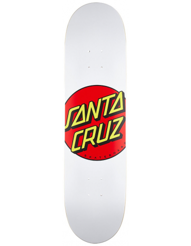 PLATEAU de SKATE SANTA CRUZ CLASSIC DOT 8.0 X 31.62 en ligne des produits 