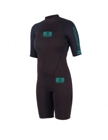 COMBINAISON DE SURF FEMME O&E  SPRING SUIT 2/2 FLATLOCK Economisez 