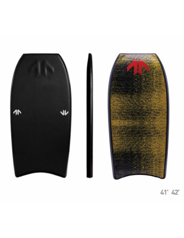 BODYBOARD FOUND Boards Air PP Black/Gold Static 41" pas cheres