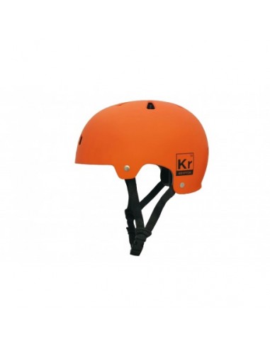 CASQUE DE SKATE ALK13 KRYPTON ORANGE BLACK MAT brillant des détails fins