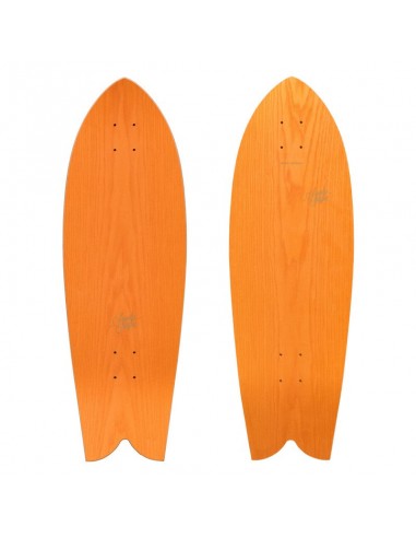 Plateau de Surf Skate Sandy Shapes Tropicale 32"  Orange Wholesale Comment ça marche