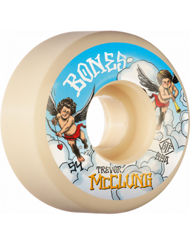 BONES WHEELS (JEU DE 4) STF 54MM V1 TREVOR MCCHERUBS 99A prix pour 