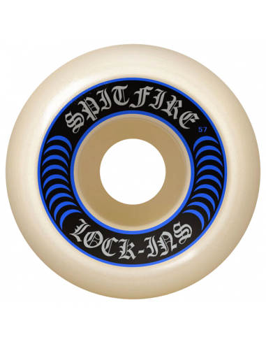 SPITFIRE WHEELS (JEU DE 4) 57MM F4 99 LOCK-INS NATURAL sur le site 