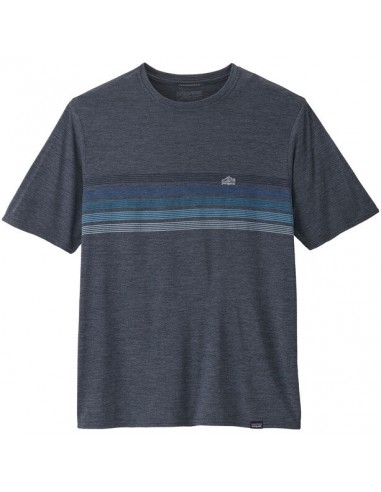 T-shirt Patagonia Homme Daily cool Graphic Gris français