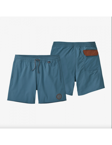 Boardshort Homme Patagonia Hydropeak Volley Short - 16 in. Bleu livraison gratuite