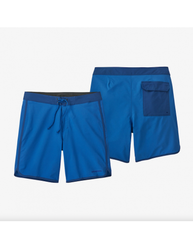 Boardshorts Homme Patagonia Hydropeak Scallop - 18 in. Bleu Comment ça marche