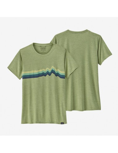 T-shirt Femme Patagonia Cap cool Daily Graphic Vert de l' environnement