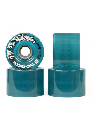 Roues de surfskate Carver Roundhouse ECO-MAG Wheel - 65mm 81A Aqua (Set of 4) france