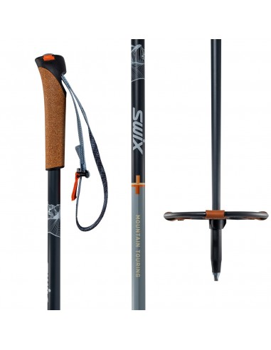 Bâtons Swix Mountain Touring Carbone Composite solde